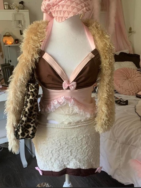 Tops - Neapolitan Gyaru Crochet Set